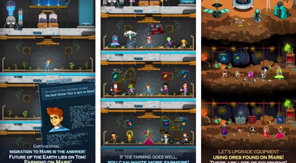 Gameplay screenshot from space farmer tom for Android