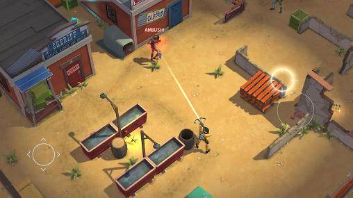 Gameplay screenshot from space marshals for Android