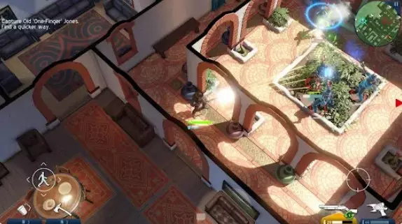 Gameplay screenshot from space marshals 3 for Android
