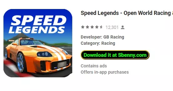  Speed Legends - Open World Racing