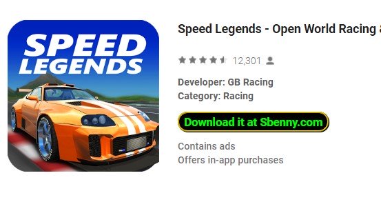  Speed Legends - Open World Racing