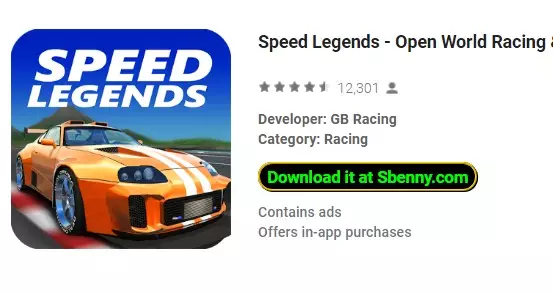  Speed Legends - Open World Racing