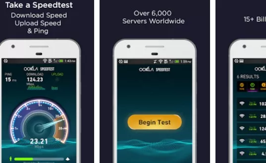 Gameplay screenshot from speedtest by ookla for Android