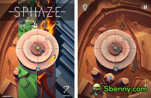 sphaze sci fi puzzle game