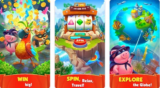 Gameplay screenshot from spin voyage master of coin for Android
