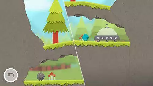 Gameplay screenshot from splitter critters for Android