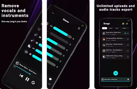 Gameplay screenshot from splitteroo vocal remover for Android