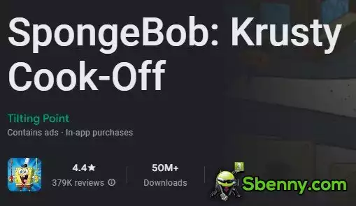 spongebob krusty cook off