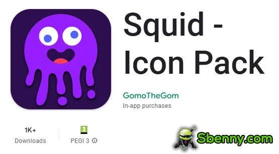 squid icon pack