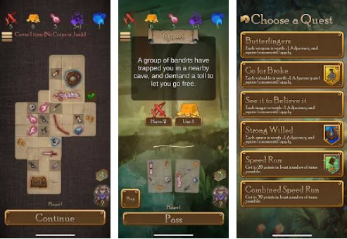 Gameplay screenshot from squire for hire for Android