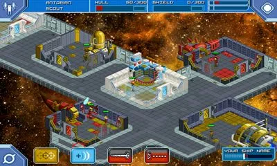 Gameplay screenshot from star command for Android