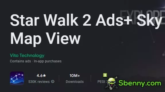 star walk 2 ads plus sky map view