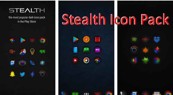  Stealth Icon Pack