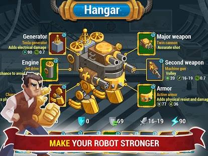 Gameplay screenshot from steampunk syndicate 2 pro version for Android