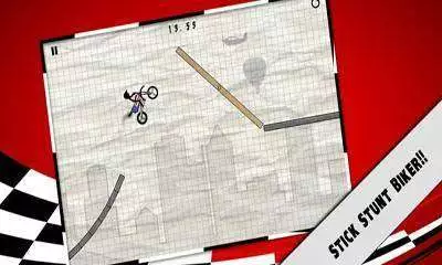 stick stunt biker