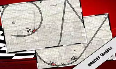 Gameplay screenshot from stick stunt biker for Android