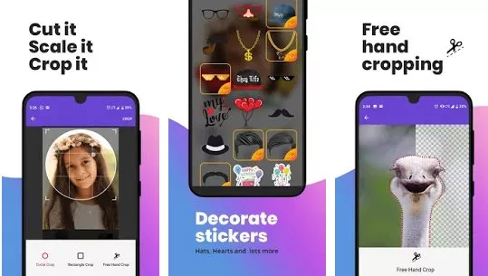 Gameplay screenshot from sticker maker for Android