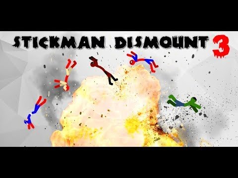 stickman dismount 3 heroes