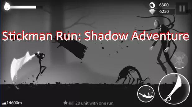  Stickman Run: Shadow Adventure