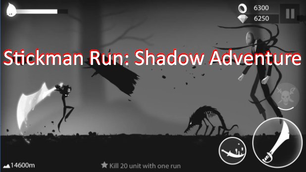  Stickman Run: Shadow Adventure