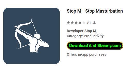 stop m stop masturbation