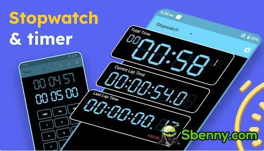stopwatch and timer