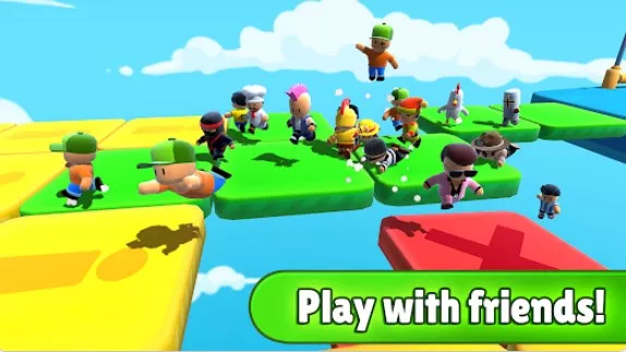 Gameplay screenshot from stumble guys for Android