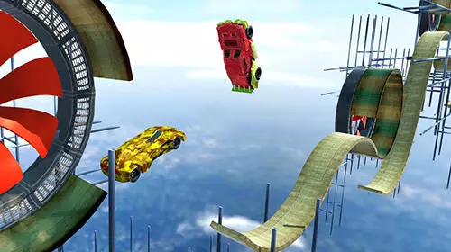 Gameplay screenshot from stunt car for Android