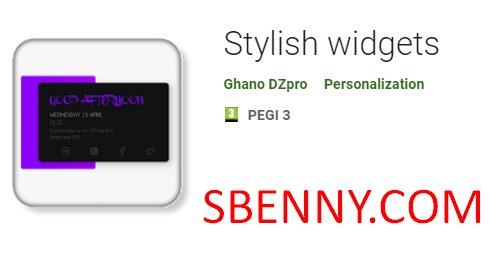 stylish widgets