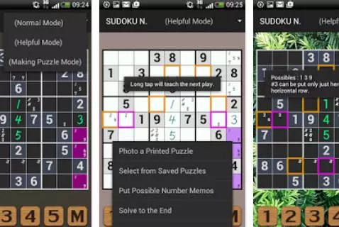Gameplay screenshot from sudoku next play for Android