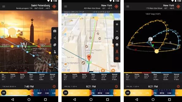 Gameplay screenshot from sun surveyor sun and moon for Android