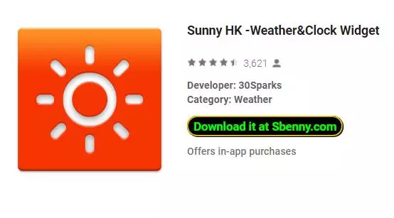  Sunny HK -Weather&Clock Widget