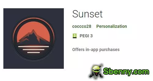 sunset