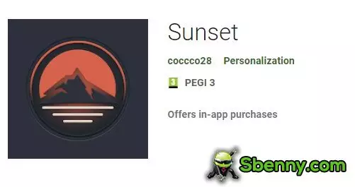 sunset