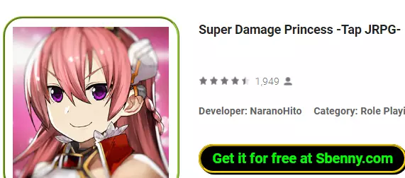 super damage princess tap jrpg