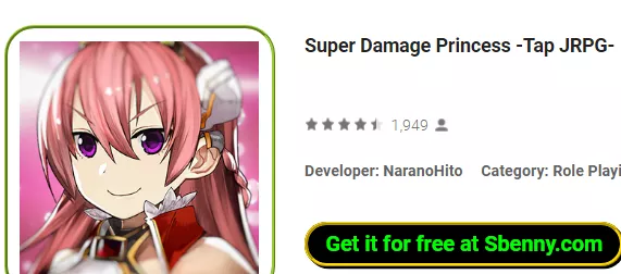 super damage princess tap jrpg