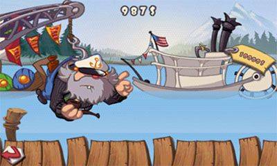 Gameplay screenshot from super dynamite fishing for Android