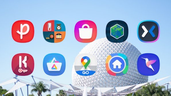 Gameplay screenshot from super icon pack for Android