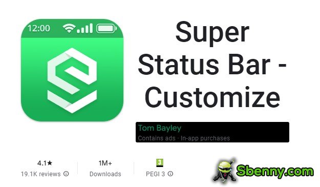  Super Status Bar - Customize