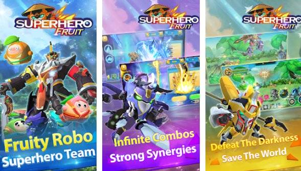 Superhero Fruit Premium: Robot Wars Future Battles APK
