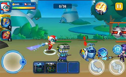 Gameplay screenshot from superhero junior for Android
