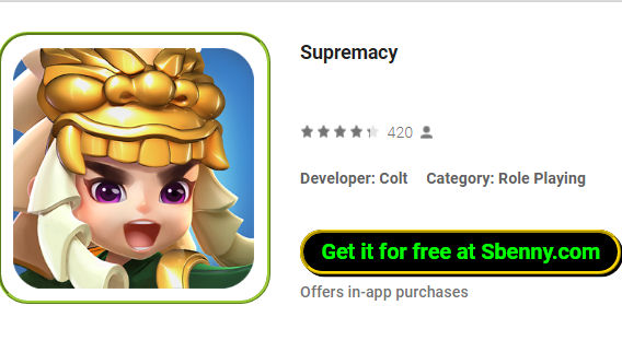  Supremacy