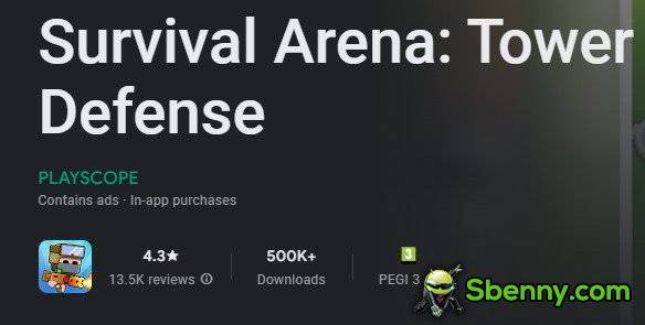 survival arena tower defense