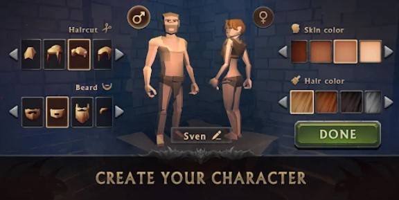 Gameplay screenshot from survival dungeon loot rpg for Android