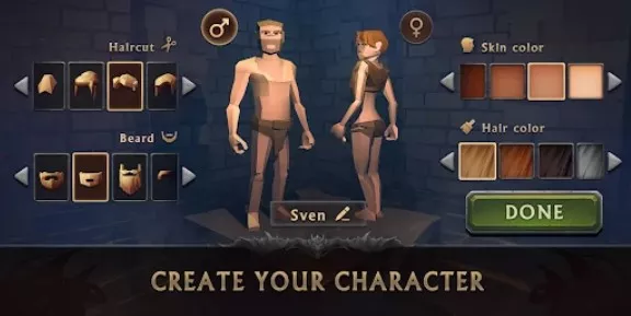 Gameplay screenshot from survival dungeon loot rpg for Android