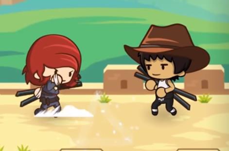 Gameplay screenshot from swipe fighter heroes fun multiplayer fights for Android