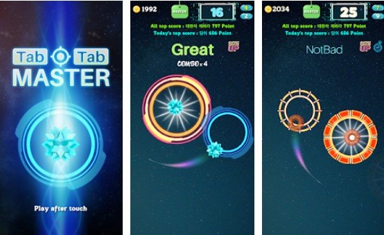 Gameplay screenshot from tab tabmastervip for Android