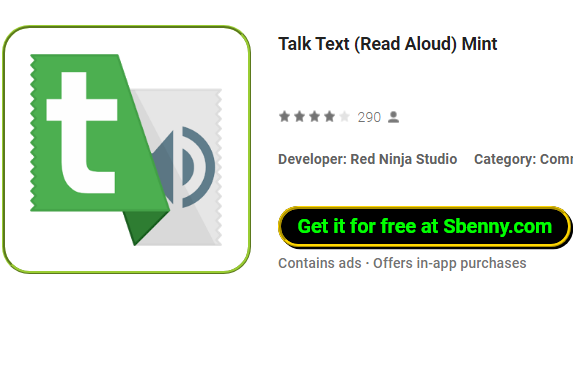  Talk Text (Read Aloud) Mint