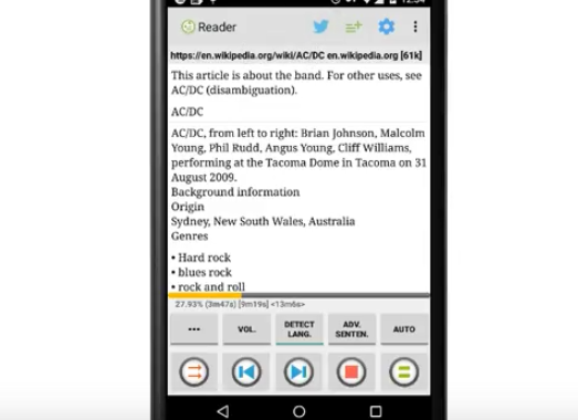 Gameplay screenshot from talk text read aloud orange for Android