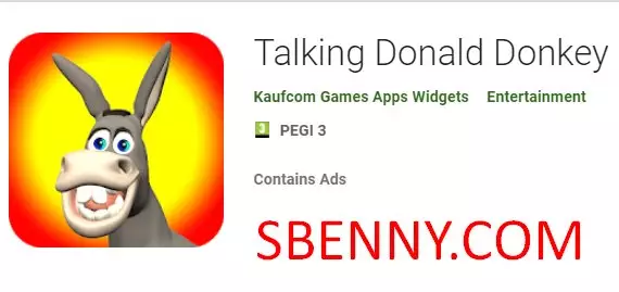  Talking Donald Donkey